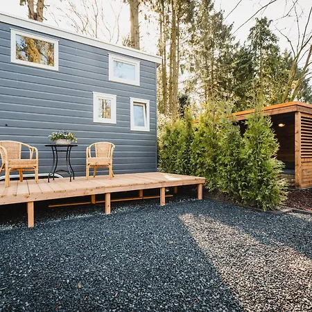 Tiny - Rustig - - In De - Sauna Σπίτι διακοπών Putten