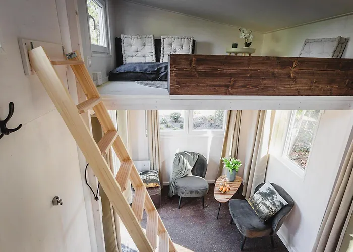 Tiny - Rustig - - In De - Sauna Semesterbostad