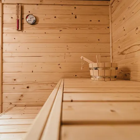 Tiny - Rustig - - In De - Sauna Prázdninový dům