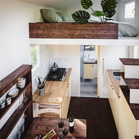 Prázdninový dům Tiny - Rustig - - In De - Sauna