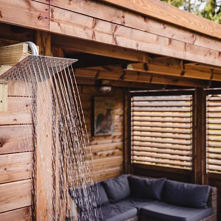 Tiny - Rustig - - In De - Sauna Prázdninový dům Putten